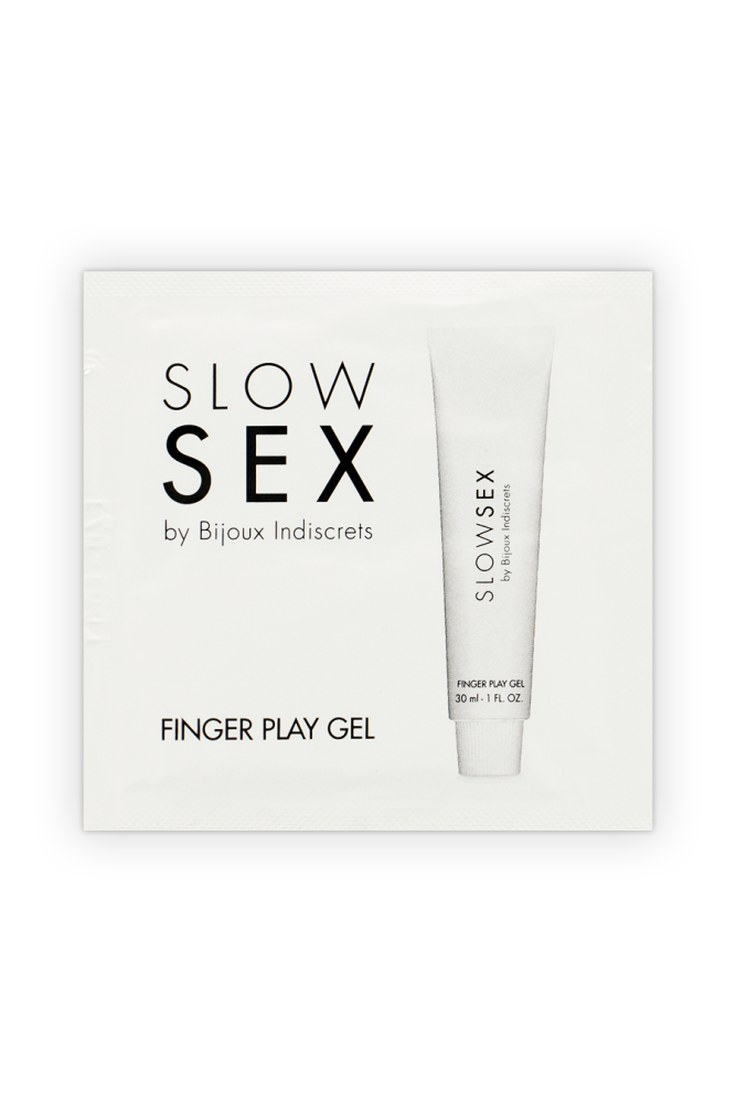 BIJOUX - GEL DA MASSAGGIO SEX SLOW CON FINGER PLAY MONODOSE