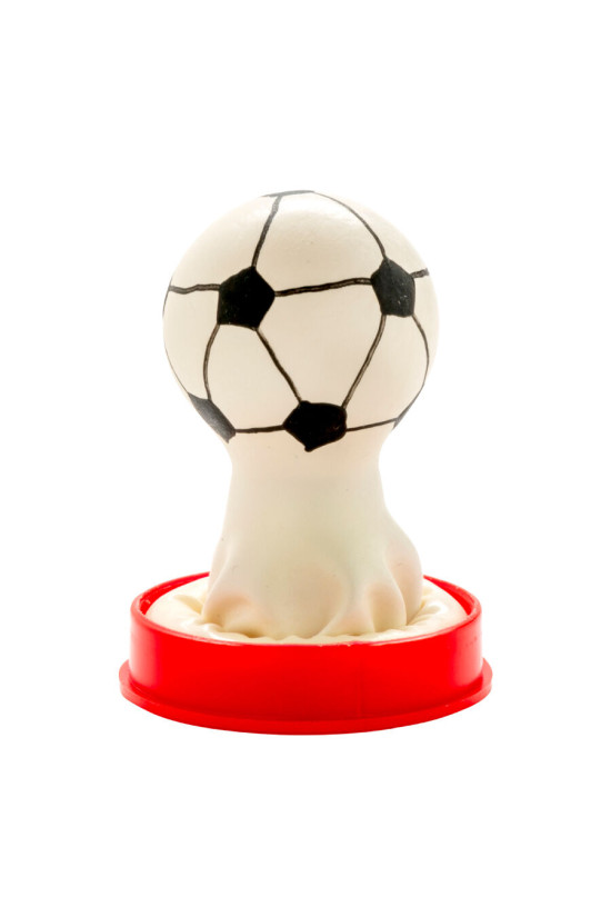 CONDOMERIE - PRESERVATIVI NOVITÀ DIPINTI A MANO CALCIO