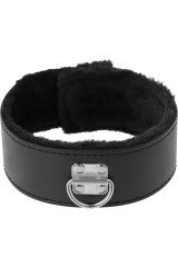 DARKNESS - COLLANA FODERATA CON CATENA IN TITANIO