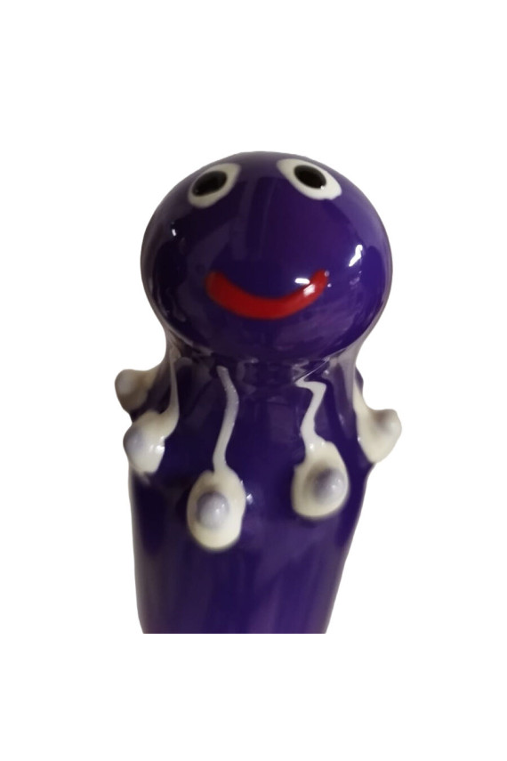 CONDOMERIE - PRESERVATIVI NOVITÀ DIPINTI A MANO POLPO VIOLA