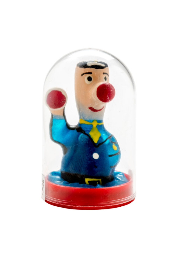 CONDOMERIE - PRESERVATIVI NOVITÀ DIPINTI A MANO POLIZIOTTO