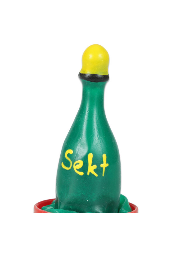 CONDOMERIE - PRESERVATIVI NOVITÀ DIPINTI A MANO CHAMPAGNE