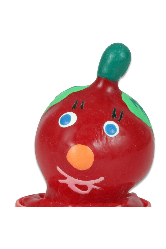 CONDOMERIE - PRESERVATIVI NOVITÀ DIPINTI A MANO POMODORO