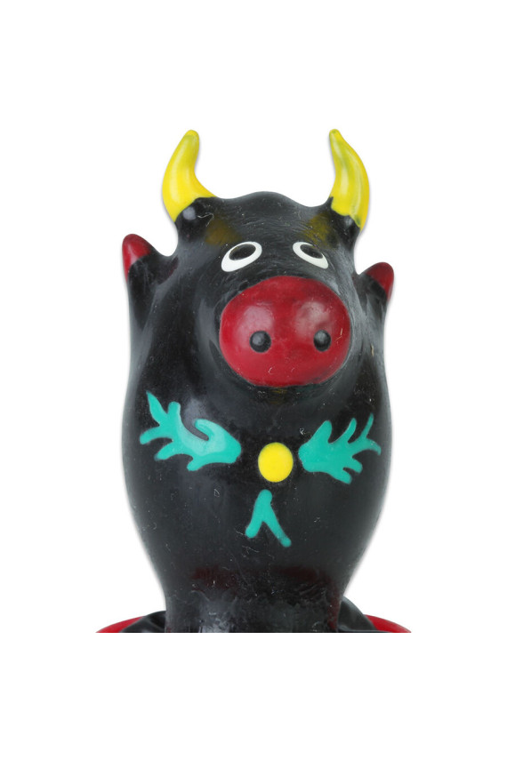 CONDOMERIE - PRESERVATIVI NOVITÀ DIPINTI A MANO BULL BLACK MODELLO 1