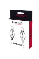 DARKNESS - PINZA PER CAPEZZOLI IN METALLO CON CATENA