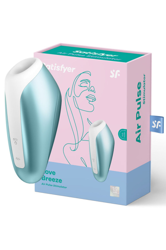 SATISFYER - LOVE BREEZE SUCCIONADOR BLU GHIACCIO