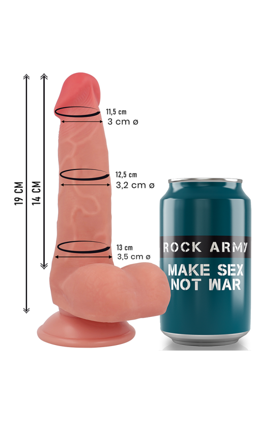 ROCKARMY - SILICONE LIQUIDO VOLPE 19 CM -O- 3