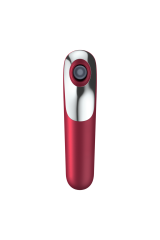 SATISFYER - VIBRATORE E VENTOSA DUAL LOVE CON ARIA PULSATA ROSSO