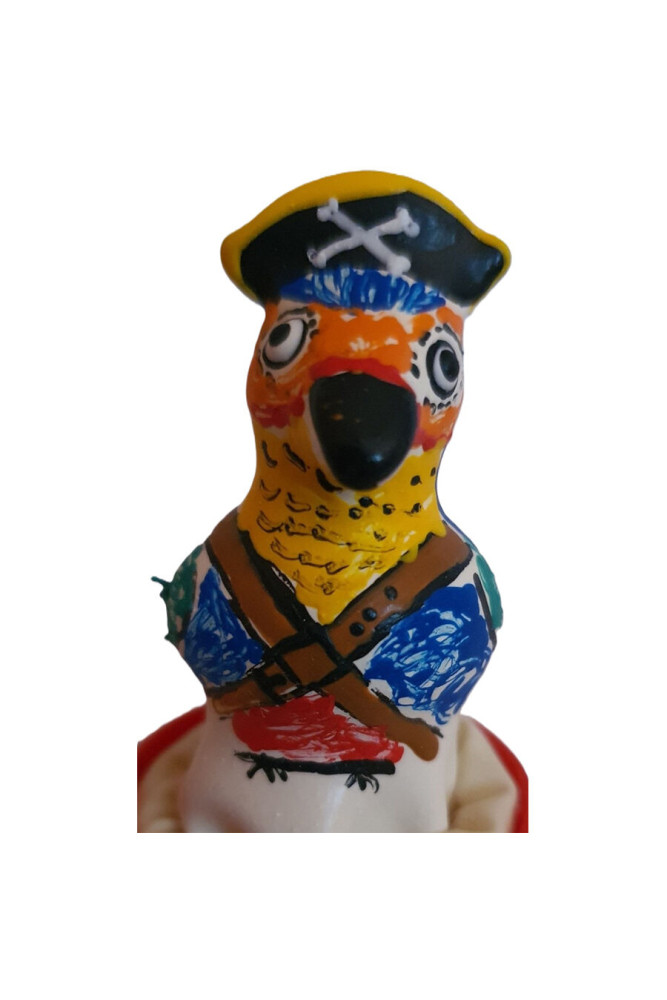 CONDOMERIE - PRESERVATIVI NOVITÀ DIPINTI A MANO CAPITANO PAPPAGALLO