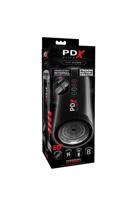 PDX ELITE - SOFFIATORE PER MOTO MASTURBATORE AVANZATO