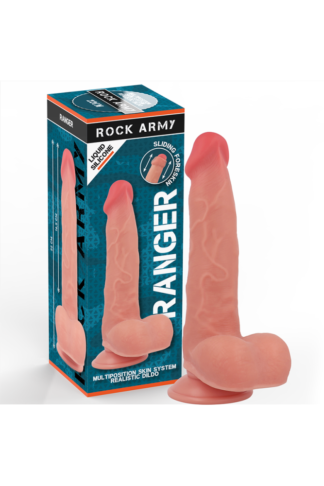 ROCKARMY - SILICONE LIQUIDO RANGER 22 CM -O- 3.6 CM