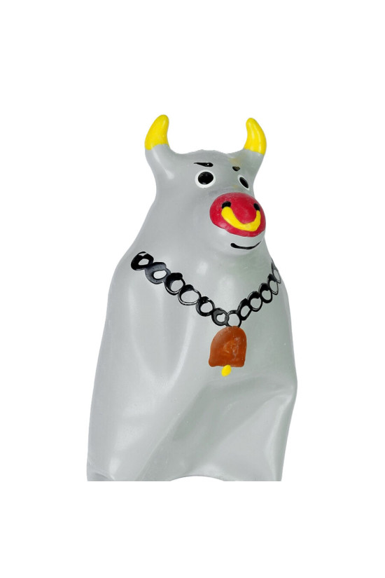 CONDOMERIE - PRESERVATIVI NOVITÀ DIPINTI A MANO MODELLO TORO GRIGIO XL