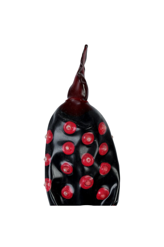 CONDOMERIE - PRESERVATIVI NOVITÀ DIPINTI A MANO BLACK FAKIR XL