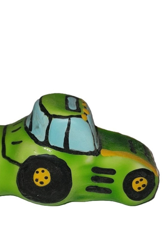 CONDOMERIE - PRESERVATIVI NOVITÀ DIPINTI A MANO VERDE TRATTORE XL