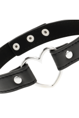 COQUETTE CHIC DESIRE - COLLANA IN PELLE VEGANA ACCESSORIO CUORE DONNA