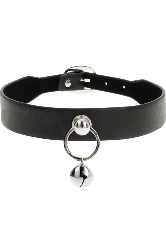 COQUETTE CHIC DESIRE - COLLANA IN PELLE VEGANA ACCESSORIO DONNA SONAGLIO/CERCHIO