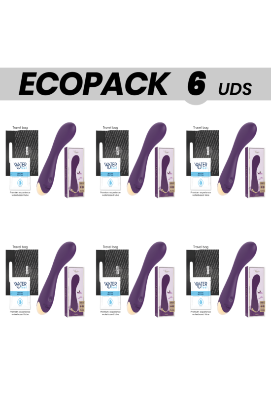ECOPACK 6 UNIT - TREASURE HANSEL G-SPOT VIBRATOR COMPATIBLE CON WATCHME WIRELESS TECHNOLOGY