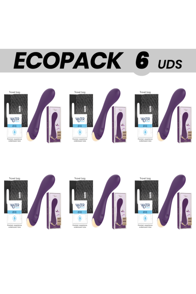 ECOPACK 6 UNIT - TREASURE HANSEL G-SPOT VIBRATOR COMPATIBLE CON WATCHME WIRELESS TECHNOLOGY