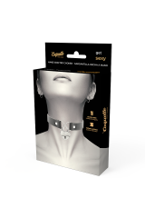 COQUETTE CHIC DESIRE - COLLANA IN PELLE VEGANA CON ACCESSORIO CUORE CON CHIAVE