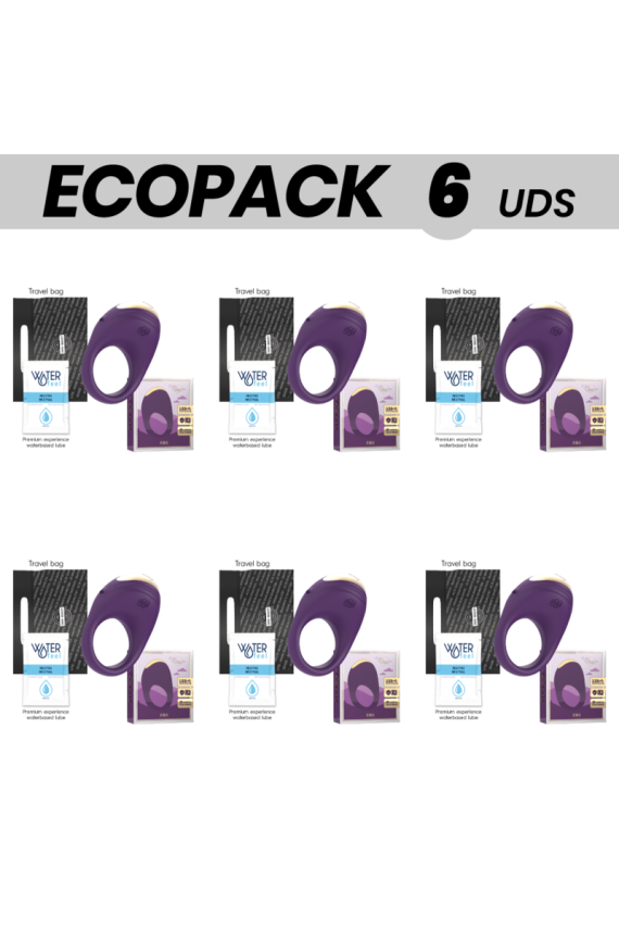 ECOPACK 6 UNIT - TREASURE ROBIN VIBRATING RING COMPATIBLE CON WATCHME WIRELESS TECHNOLOGY
