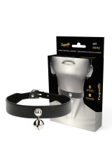 COQUETTE CHIC DESIRE - COLLANA IN PELLE VEGANA ACCESSORIO DONNA CON SONAGLIO