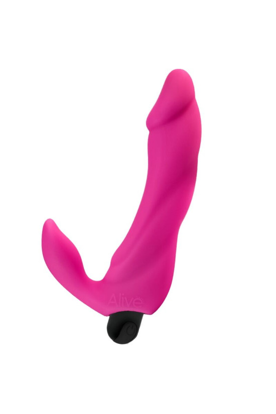 ALIVE - DILDO VIBRATORE BIFUN PRO ROSA 14