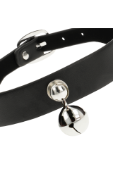 COQUETTE CHIC DESIRE - COLLANA IN PELLE VEGANA ACCESSORIO DONNA CON SONAGLIO