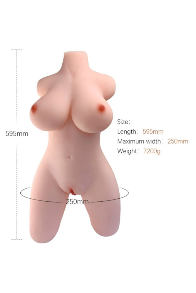 ARMONY - MODELLO REALISTICO DI TORSO FEMMINILE 2