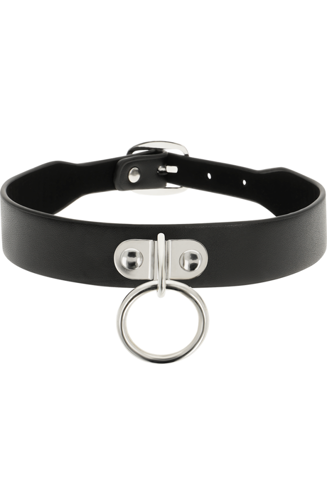 COQUETTE CHIC DESIRE - COLLANA IN PELLE VEGANA ACCESSORIO FETISH DONNA