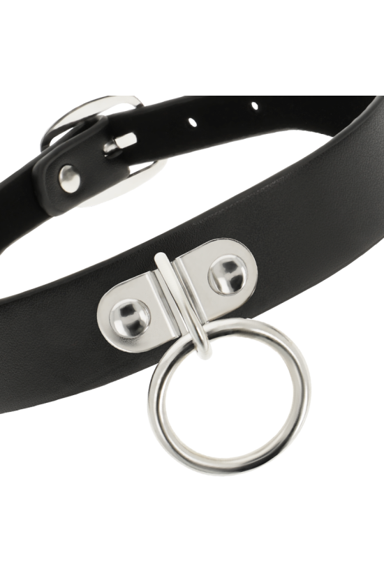 COQUETTE CHIC DESIRE - COLLANA IN PELLE VEGANA ACCESSORIO FETISH DONNA
