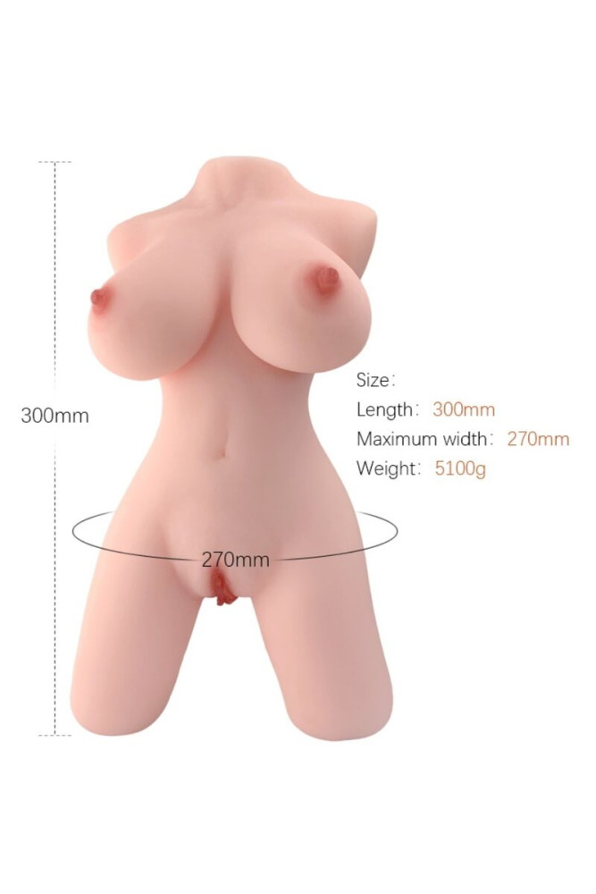 ARMONY - MODELLO REALISTICO DI TORSO FEMMINILE 5