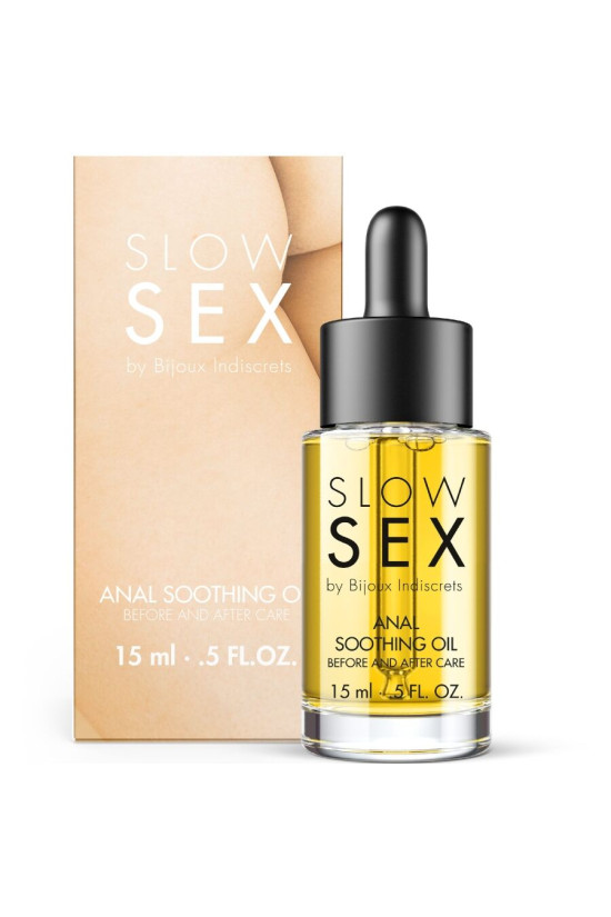 BIJOUX INDISCRETS - OLIO ANALE LENITIVO SLOW SEX 15 ML