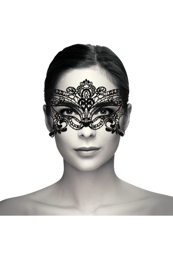 COQUETTE CHIC DESIRE - MASCHERA AMPIA IN PIZZO NERO