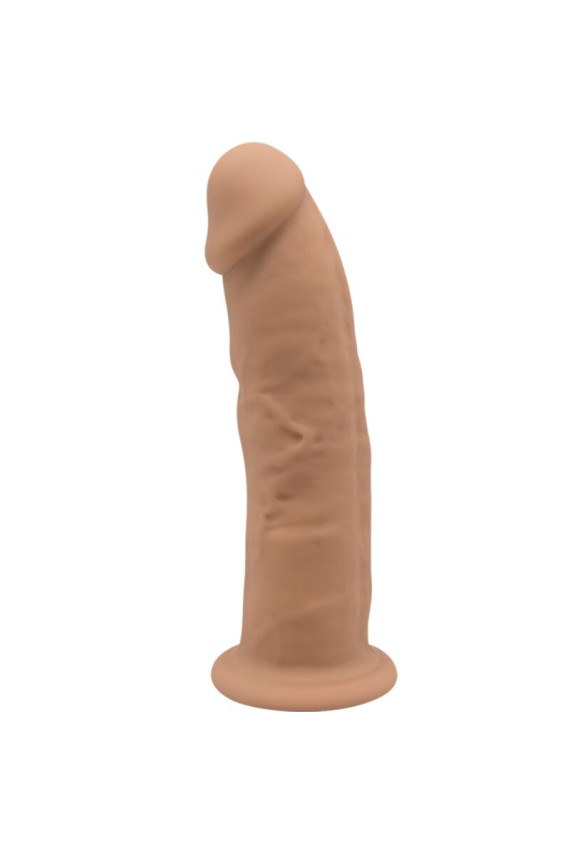 SILEXD - MODELLO 2 PENE REALISTICO PREMIUM SILEXPAN SILICONE CARAMEL 15.4 CM