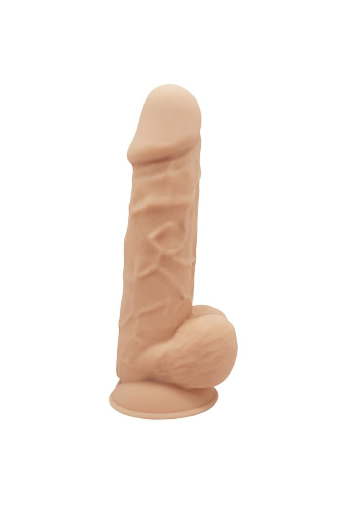 SILEXD - MODELLO 1 VIBRATORE PENE REALISTICO IN SILICONE PREMIUM SILEXPAN TELECOMANDO 21.8 CM