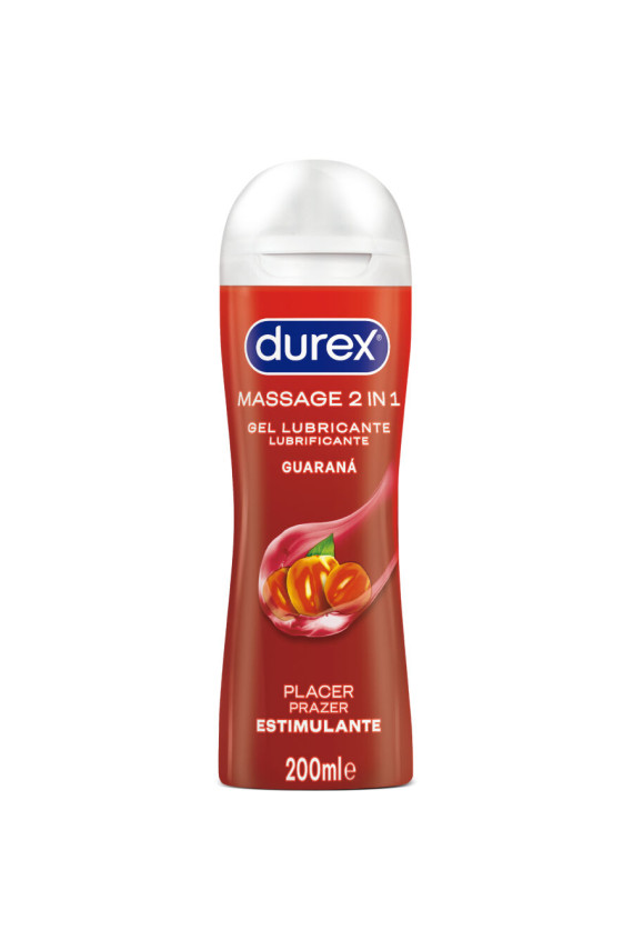 DUREX - GEL LUBRIFICANTE DA MASSAGGIO STIMOLANTE AL GUARANÀ 200 ML