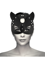 COQUETTE CHIC DESIRE - MASCHERA VEGANA IN PELLE CON ORECCHIE DI GATTO
