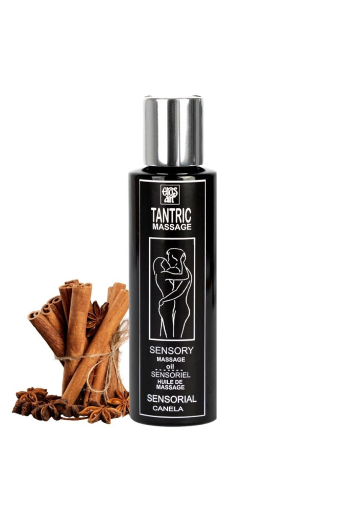 EROS-ART - OLIO DA MASSAGGIO TANTRICO NATURALE E CANNELLA AFRODISIACA 100 ML