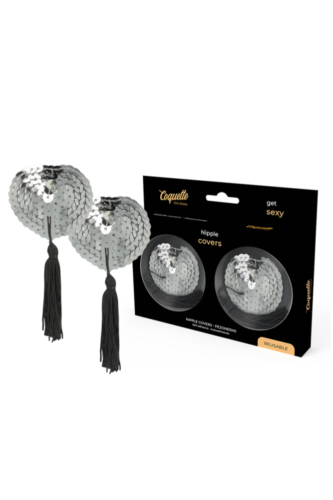 COQUETTE CHIC DESIRE - COPRI CAPEZZOLO ARGENTO