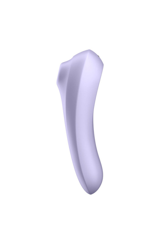 SATISFYER - VIBRATORE DUAL PLEASURE AIR PULSE MAUVE