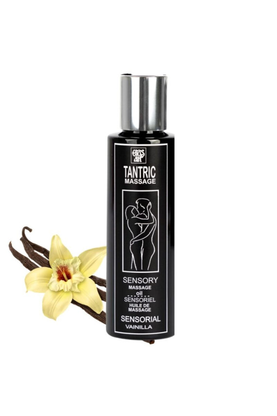 EROS-ART - OLIO DA MASSAGGIO TANTRICO NATURALE E VANIGLIA AFRODISIACA 100 ML