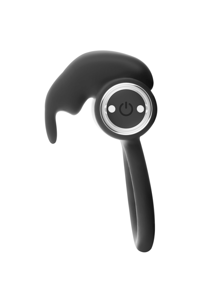 BLACK&SILVER - ANELLO RICARICABILE BURTON 10 MODALITÀ DI VIBRAZIONE