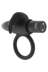 BLACK&SILVER - ANELLO BURTON 10 MODALITÀ DI VIBRAZIONE NERO