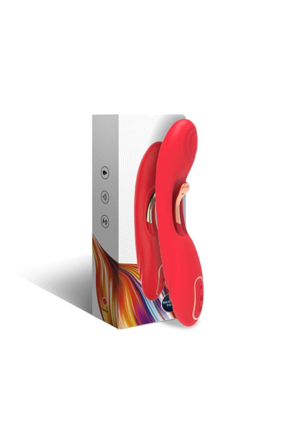 ARMONY - VIBRATORE CON LINGUA OSCILLANTE ROSSO
