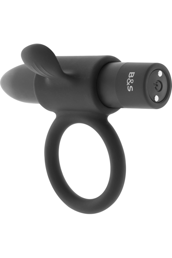 BLACK&SILVER - ANELLO RICARICABILE CAMERON BLACK