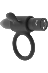 BLACK&SILVER - ANELLO RICARICABILE CAMERON BLACK