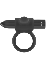 BLACK&SILVER - ANELLO RICARICABILE CAMERON BLACK