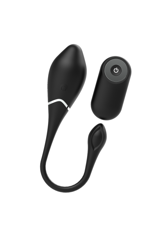 BLACK&SILVER - UOVO VIBRANTE RICARICABILE JENELL