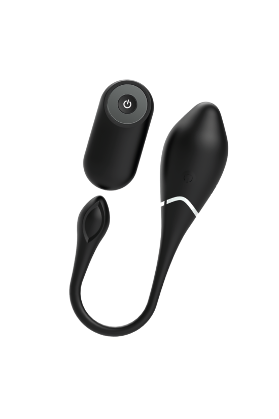 BLACK&SILVER - UOVO VIBRANTE RICARICABILE JENELL