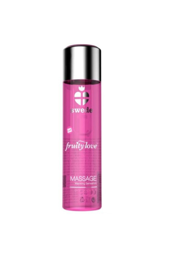 SWEDE - FRUITY LOVE OLIO DA MASSAGGIO EFFETTO RISCALDANTE POMPELMO ROSA CON MANGO 60 ML